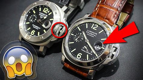 how to tell a fake panerai luminor|Don't Buy A Panerai Until You Watch This! .